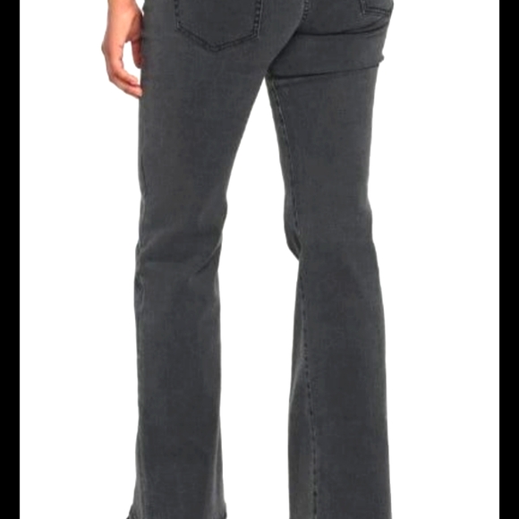 HOT TOPIC Black Vintage Flare Denim Pants Size 11 - Picture 1 of 4